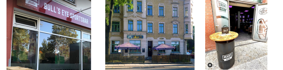 Bull's Eye Chemnitz, Pub à la Pub, Bar No. 1